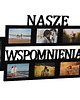 ramki na zdjęcia Multirama ramka na zdjęcia z napisem Nasze Wspomnienia mdf 8 zdj 1