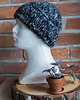 czapki i kapelusze męskie Czapka merino szary melanż HANDMADE 3