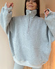 bluza bez kaptura damska Bluza Patchouli zamek light grey Poprzedni Następny 2