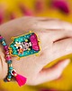 bransoletki - inne Bransoletka handmade z Fridą Kahlo i kamieniami naturalnymi 1
