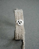 bransoletki na sznurku Unikatowa bransoletka handmade z haftowowanym pieskiem - maltańczyk 1
