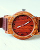 zegarki damskie Damski drewniany zegarek SPORTY red 2