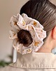 gumki do włosów Scrunchie Falbana Vintage 1