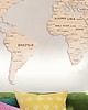 dekoracje - na ścianę Duża MAPA ŚWIATA na ścianę PAŃSTWA I STOLICE 180cm Mapa świata ze sklejki 2