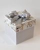 kartki scrapbooking 10 rocznica ślubu, aluminiowe gody, exploding box, kartka 3d 1