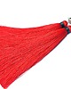 kolczyki chwosty Kolczyki chwosty Maxi boho /red - emerald/ długie 6