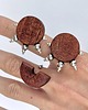 kolczyki drewniane Drewniane kolczyki Uziemienie 7