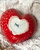 miski i misy Ceramiczna miseczka "Serce" - wersja z czerwonym szkliwem 1
