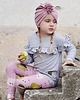 legginsy i getry dla dziewczynki leginsy PEAR pink 2