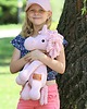 misie i maskotki Bladoróżowy handmade jednorożec w rozmiarze XL 6