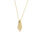 wisiory ONE EDGE / satin GOLD necklace 5