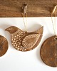 Ozdoby na ścianę Kurka ceramiczna zawieszka 5