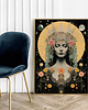 plakaty Plakat Kobieta astrologia kolaż 1