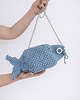 plecaki Makramowa torba ryba handmade 1