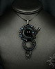 wisiory Derven, wisior ze smokiem, beading 3