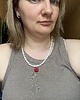 złote naszyjniki Naszyjnik transformowalny 3w1 Malina i Perły 1