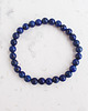 bransoletki z kamieni naturalnych Lapis lazuli 6 mm Wygodna bransoletka 2