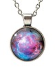 bransoletki ze szkła Bransoletka - FIOLETOWA NEBULA 6