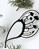 spinki i klamry do włosów Spinka do włosów w kształcie grzyba biżuteria botaniczna 1