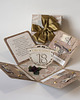 kartki scrapbooking 18 urodziny, exploding box, kartka 3d osiemnastka 2