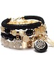 bransoletki z kamieni naturalnych Black and ivory vol. 2 /12.11.22/ -  set 1