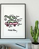 plakaty PLAKAT dekoracyjny pop art  deskorolka Keith Haring grafika 2