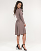 sukienki midi damskie Sukienka Mathilde fango 1