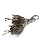 kolczyki wire wrapping Dzwonki - stare złoto vol. 4 3