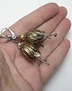kolczyki wire wrapping Dzwonki - stare złoto vol. 4 4