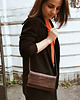 portfele damskie Strap Wallet Dark Chocolate 3
