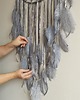łapacze snów Szary łapacz snów Dream catcher 4