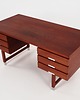 biurka Biurko tekowe, duński design, lata 70, producent: Eigil Petersens M 3
