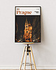 plakaty Minimalistyczny plakat Praga Czechy 4
