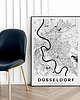 plakaty Plakat Mapa Dusseldorf 6