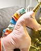poduszki do pokoju dziecka Jednorożec UNICORN poduszka - jasny róż i grzywa multikolor 1