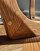 stoliki kawowe Stolik z mosiężnymi pinami - Vintage Oak 7