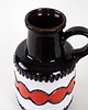 wazony Wazon ceramiczny z uchwytem, niemiecki design, lata 60,  West Germany 4