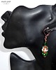 komplet biżuterii Bransoletka i kolczyki - komplet w modnym stylu boho handmade 2w1 miły PREZENT 7