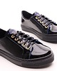 sneakersy damskie Sneakersyi skórzane   (7206) 2