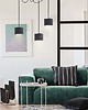 lampy wiszące Kolorowa 3-płomienna lampa wisząca do jadalni KANO D3 1