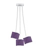 lampy wiszące Kolorowa 3-płomienna lampa wisząca do jadalni KANO D3 3