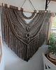 makramy Makrama Cubana DUŻA 80 CM cappuccino - dostępna od ręki 3
