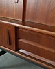 komody Highboard tekowy, duński design, lata 70, produkcja: Dania 7