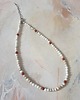 chokery Naszyjnik choker ROOTS howlit, jaspis czerwony, jaspis dalmatyński 1