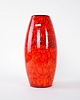 wazony Wazon ceramiczny czerwony, niemiecki design, lata 60, produkcja: Scheurich 1