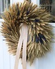 wianki Naturalny Wianek z Suszonych Kwiatów i Zbóż 1
