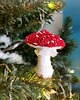 ozdoby choinkowe Bombka  grzybek muchomor, czerwone ozdoby choinkowe handmade 6