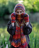 czapki damskie Czapka MERINO 100% "Przygaszone Czerwienie" EXPLORER 6