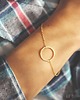 bransoletki złote 16k Gold Plated Karma Bracelet 2