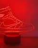 dekoracje świetlne Lampka LED na prezent AIR JORDAN  TRAVIS ulubione buty 8